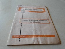 notice montage et réglage des charrues portées HUARD série HB HM mle 1962