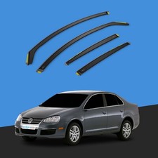 VW Jetta MK5 2005-2011 4 Door Saloon Wind Deflectors 4pc Tinted
