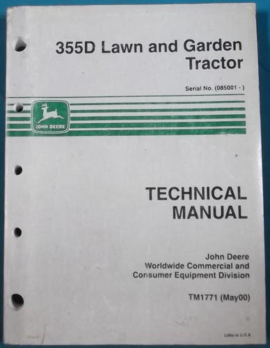 John deere 355d - john,