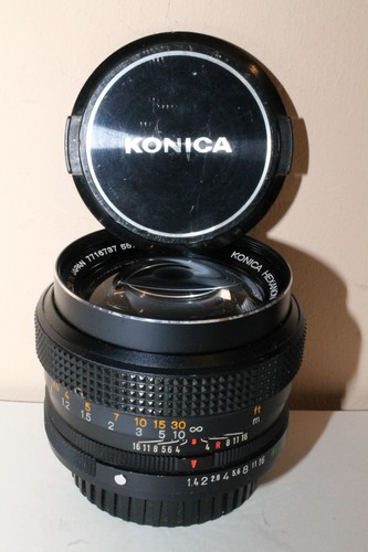 Objectif konica hexanon 50 - konica,