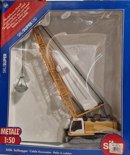 Siku grue excavatrice - 1/50,