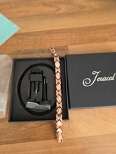 Jecanori Magnetic Adjustable Copper Bracelet&Box. Tools Included for Perfect Fit