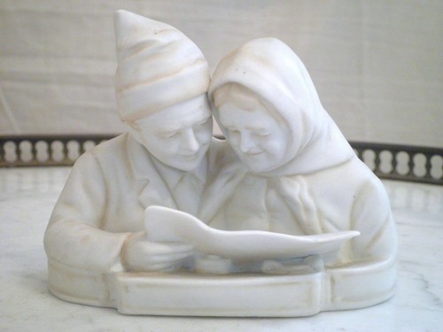 Figurine biscuit couple - biscuit,
