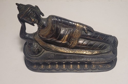 Ancienne statuette bouddha - statuette,