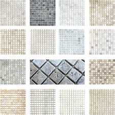 Mosaïque En Pierre Naturelle En Calcaire Travertin Marbre Pour Mur De Cuisine