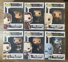 Game Of Thrones Funko Pop Edition One Complete Set See Images The Hound Drogo 