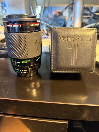 Vivitar series lens 105mm - series,