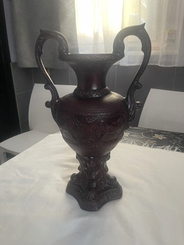 Vase bois sculpté - bois, forme