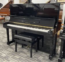 Yamaha 52" Upright Piano - Picarzo Pianos - Ebony Upright U30BL Model - VIDEO