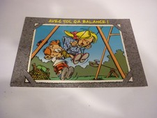 carte postale série BD tome &