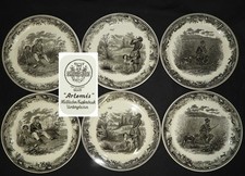 VILLEROY ET BOCH service " ARTEMIS " : Lot x6 assiettes à dessert 19 cm