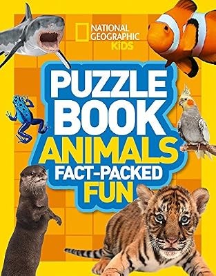 Puzzle book animals - book,