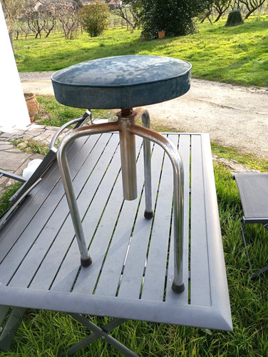 Tabouret industriel tournant - tabouret,