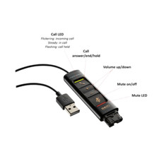 Plantronics DA80 - Cordon USB