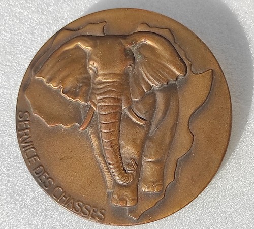 Service des chasses medaille - des,