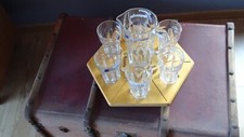 LOT BIERE HOEGAARDEN PLATEAU PICHET 6 VERRES BELGIUM BEER SERVICE