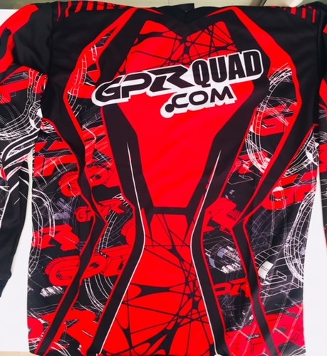 Maillot cross rouge - , kenny