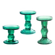 Bougeoir en verre design