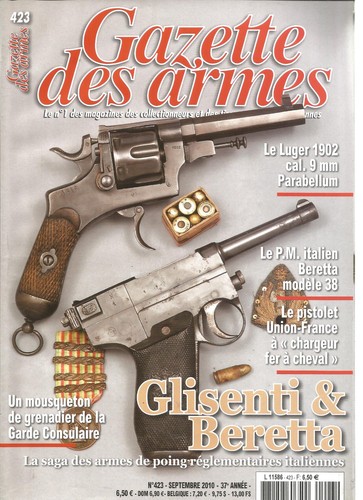 Gazette des armes 423 luger - armes, n°423