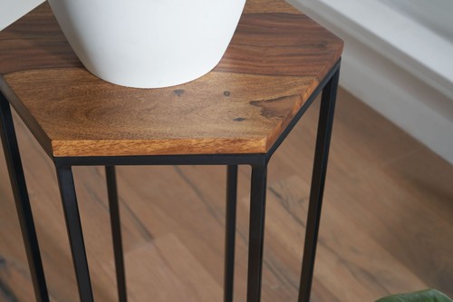 Finebuy tables gigognes bois - gigognes,