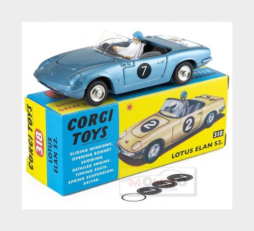 Corgi lotus elan s2 - 1:43,