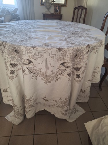 Nappe 12 serviettes - nappe, +