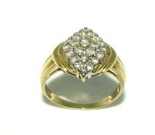 Bague En Diamant En Or Jaune