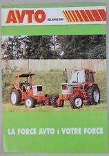 prospectus brochure tracteur