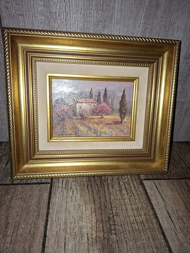Tableau paysage maison - , et