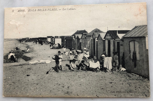 Cpa asnelles belle plage - la,