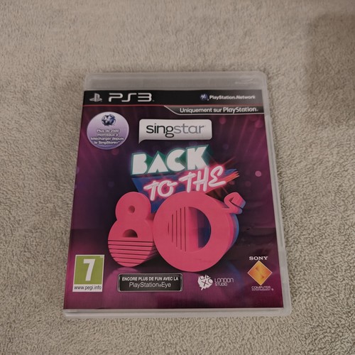Jeu singstar back the s - back, 80's