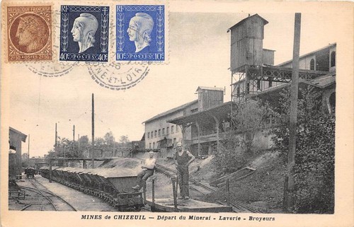 Cpa mines chizeuil - cpa,