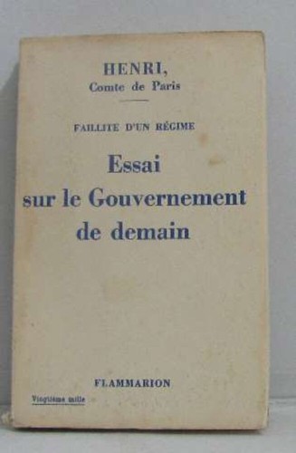Faillite régime essai - régime,