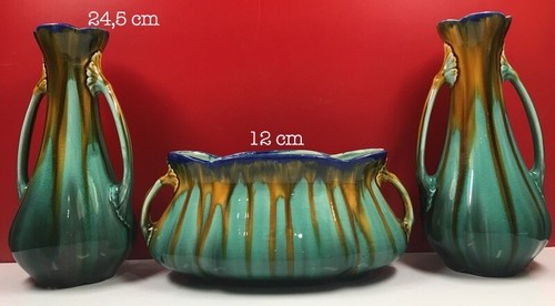 Barbotine garniture - , de