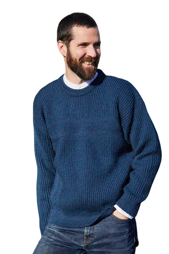 Pull pêcheur homme 100 pure - pull,