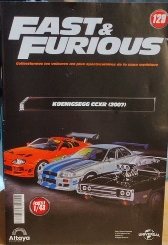 Fascicule fast and furious - and,
