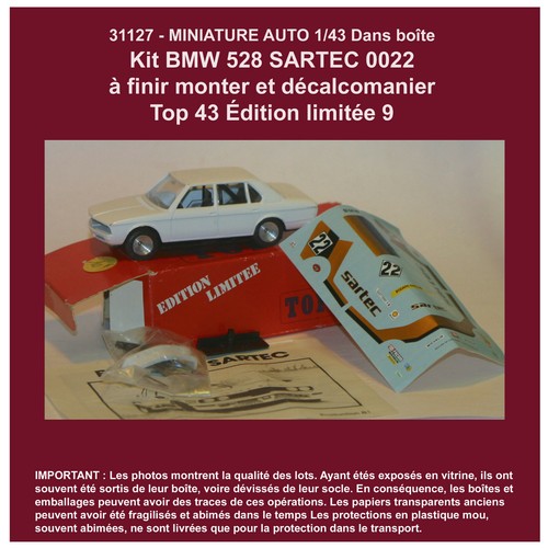 1664 miniature bmw 528 - miniature, sartec