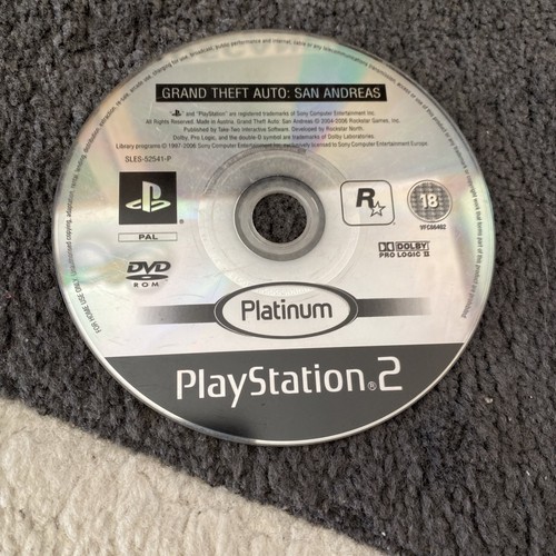 Ps2 seul gta san - san, andreas