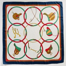 Carré en soie Vintage CELINE