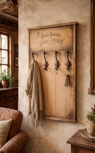 Vintage vestiaire mural - vintage,