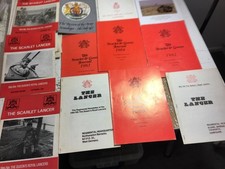 Joblot collection british military unit magazines 1970s Lamcers etc see photos