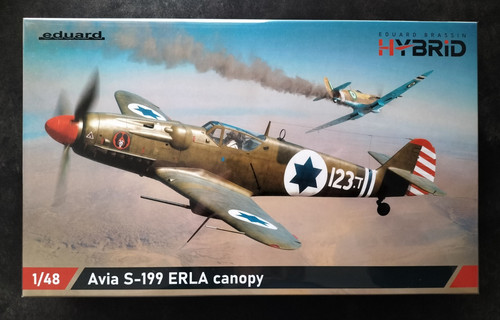 Avia 199 erla canopy - canopy, 1/48