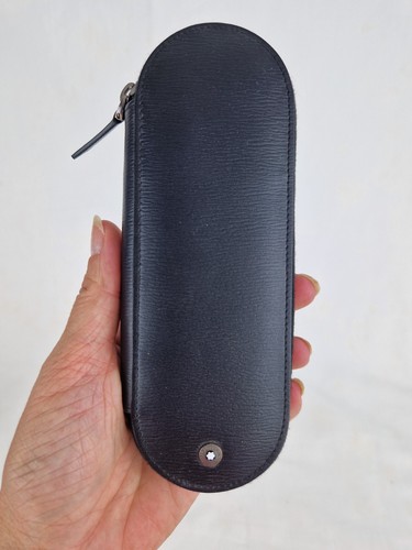 Montblanc ancien etui cuir - montblanc, en