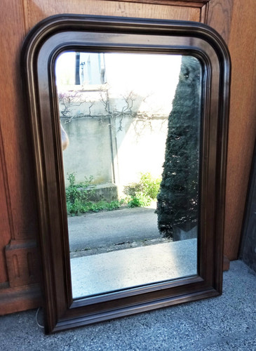 Ancien important miroir - et,