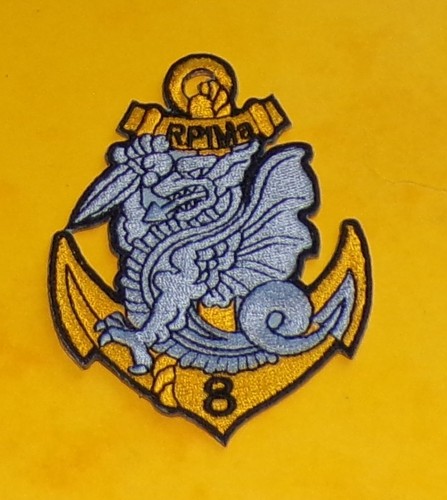 Tissu patch 8 regiment - tissu,
