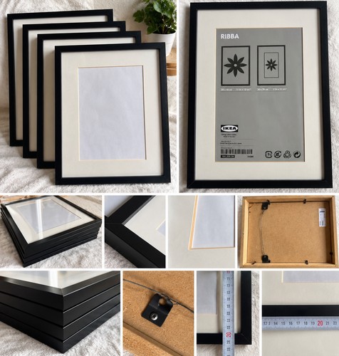 Cadres ikea ribba noirs - cadres, ×