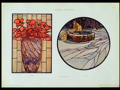 Vitrail coquelicots source - vitrail,, coquelicots,