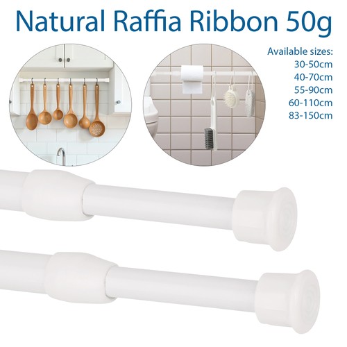 Extensible rideau pôle blanc - extensible,