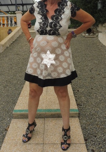 Robe crochet trés sexy - robe,