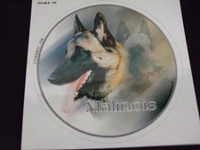 1 autocollant - motif   chien